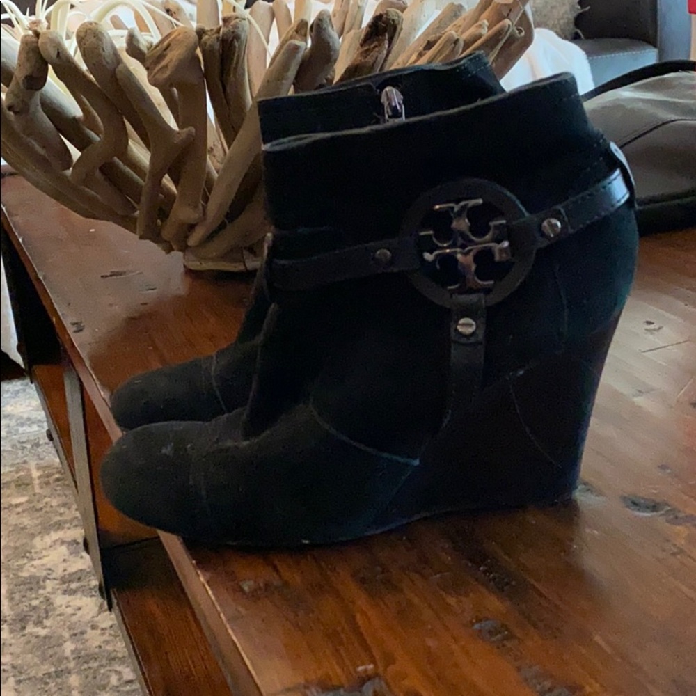 Tory Burch Wedge Booties
